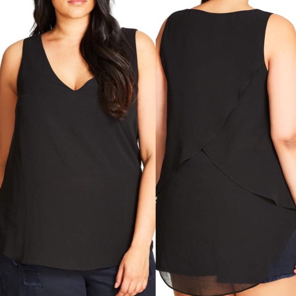 City Chic Tops - [City Chic] Date Night Top